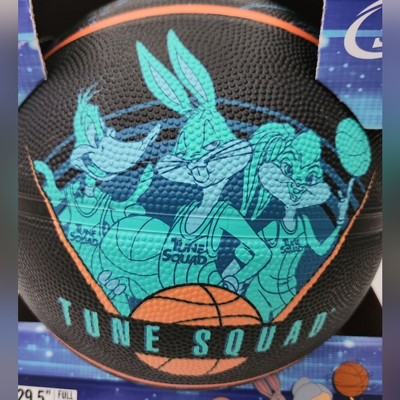 RARE Spalding Tune Squad Space Jam Indoor Outdoor Full Size Basketball 29.5" - Picture 2 of 10